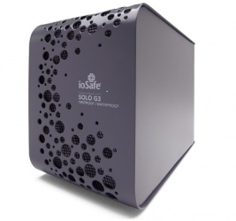 Disco Duro Externo ioSafe Solo G3, 2TB, USB-B, Gris, A Prueba de Agua - para Mac/PC 