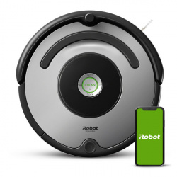 iRobot Aspiradora Inteligente Roomba 677, Negro 