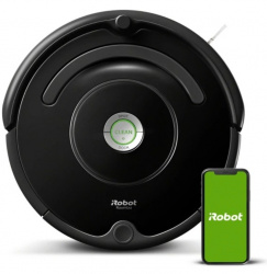 iRobot Aspiradora Inteligente Roomba 675, Negro 