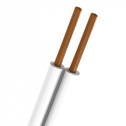 IUSA Cable Eléctrico 301716, 12 AWG, 100 Metros, Blanco 