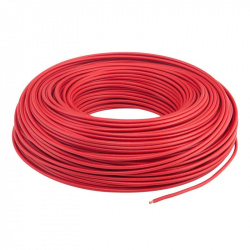 IUSA Cable Eléctrico 375124, 12 AWG, 100 Metros, Rojo 