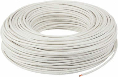 IUSA Cable Eléctrico 399351, 8 AWG, 100 Metros, Blanco 