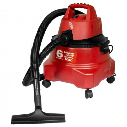 Iusa Aspiradora 619110, 23 Litros, Rojo/Negro 