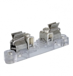 IUSA Terminal para Cable I9 362405, 2 Polos, 12 - 10 AWG, Latón, 5 Piezas 