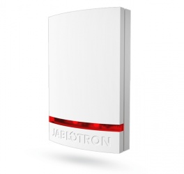 Jablotron Sirena para Exteriores JA-111A, Alámbrico, Blanco 