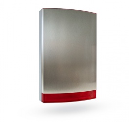 Jablotron Sirena JA-163A-BASE-RB, Inalámbrica, 100dB, Plata (Baterías No Incluidas) 