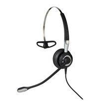 Jabra Monoaural BIZ 2400 II USB BT MS, Inalámbrico/Alámbrico, Bluetooth, Negro/Plata 