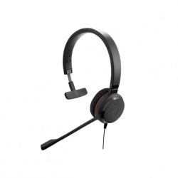 Jabra Monoaural con Micrófono Evolve 30 II MS Mono, Alámbrico, 90cm, USB, 3.5mm, Negro 
