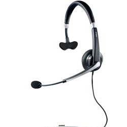 Jabra Headset UC Voice 550 MS Mono, Alámbrico, USB, Negro/Plata 