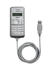 Jabra Handset Dial 520 UC, Alámbrico, Plata, para Windows 