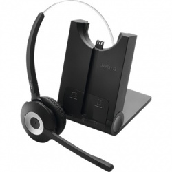 Jabra Monoaural PRO 925 Dual Connectivity, Inalámbrico, Bluetooth, Negro/Plata 