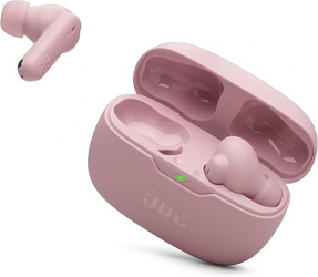 JBL Audífonos Intrauriculares con Micrófono Vibe Beam 2, Inalámbrico, Bluetooth, Rosa 
