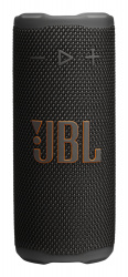 JBL Bocina Portátil Grip, Bluetooth, Inalámbrico, USB-C, 16W, Negro - Resistente a Polvo/Agua 