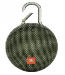 JBL Bocina Portátil Clip 3, Bluetooth, Inalámbrico, 3.3W RMS, Verde - Resistente al Agua 