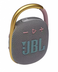 JBL Bocina Portátil Clip 4, Bluetooth, Inalámbrico, 5W RMS, USB, Gris - Resistente al Agua 