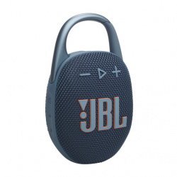 JBL Bocina Portátil Clip 5, Bluetooth, Inalámbrico, USB-C, 7W, Azul - Resistente a Polvo/Agua 