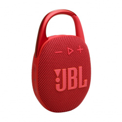 JBL Bocina Portátil Clip 5, Bluetooth, Inalámbrico, USB-C, 7W, Rojo - Resistente al Agua 