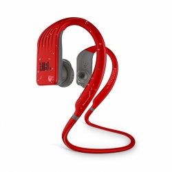 JBL Audífonos Intrauriculares Deportivos con Micrófono Endurance JUMP, Inalámbrico, Bluetooth, Rojo 