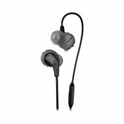 JBL Audífonos Intrauriculares Deportivos con Micrófono Endurance RUN, Alámbrico, 3.5mm, Negro 
