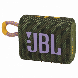 JBL Bocina Portátil Go 3, Bluetooth, Inalámbrico, 4.2W RMS, Verde - Resistente al Agua 