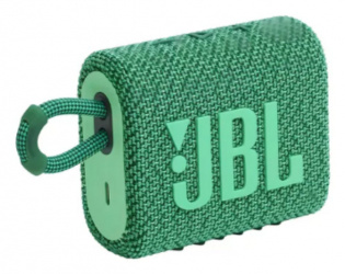 JBL Bocina Portátil Go 3, Bluetooth, Inalámbrico, USB-C, 4.2W, Verde - Resistente a Polvo/Agua 