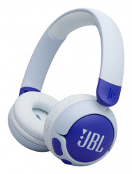 JBL Audífonos con Micrófono Junior 320BT, Bluetooth, Inalámbrico, USB-C, Azul 
