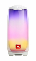 JBL Bocina Portátil Pulse 4, Bluetooth, Inalámbrico, 20W RMS, Blanco - Resistente al Agua 