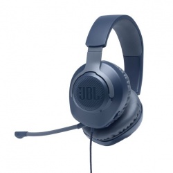 JBL Audífonos Gamer con Micrófono Quantum 100 para PC/Nintendo Switch/Xbox One/PS4, Alámbrico, 3.5mm, Azul 
