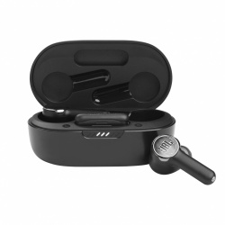 JBL Audífonos Intrauriculares con Micrófono Quantum TWS, Inalámbrico, Bluetooth, USB-C, Negro 