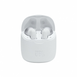 JBL Audífonos Intrauriculares con Micrófono Tune 225TWS, Inalámbrico, Bluetooth, USB-C, Blanco 