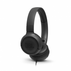 JBL Audífonos con Micrófono TUNE 500, Alámbrico, 3.5mm, Negro 