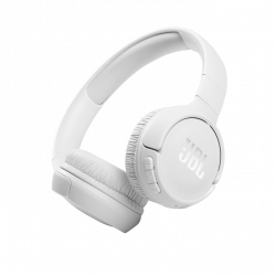 JBL Audífonos con Micrófono Tune 510BT, Bluetooth, Inalámbrico, Blanco 