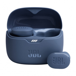 JBL Audífonos Intrauriculares con Micrófono Tune Buds, Inalámbrico, Bluetooth, USB-C, Azul 