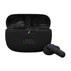 JBL Audífonos Intrauriculares con Micrófono Vibe Beam 2, Inalámbrico, Bluetooth, Negro 