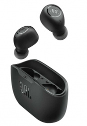 JBL Audífonos Intrauriculares con Micrófono Vibe Buds, Inalámbrico, Bluetooth, USB-C, Negro 