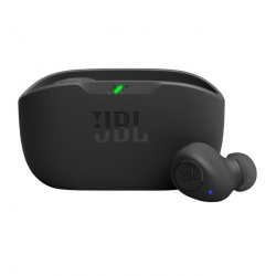 JBL Audífonos Intrauriculares con Micrófono Wave Buds, Inalámbrico, Bluetooth, USB-C, Negro 