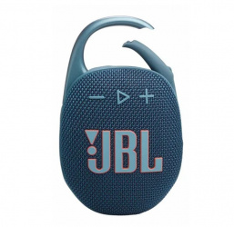 JBL Bocina Portátil Clip 5, Bluetooth, Inalámbrico, USB-C, 7W, Azul - Resistente al Agua 