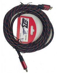 Jendrix Cable HDMI Macho - HDMI Macho, 3.6 Metros, Negro 