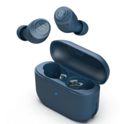 JLaB Audífonos Intrauriculares con Micrófono Go Air Pop, Inalámbrico, Bluetooth, Azul 
