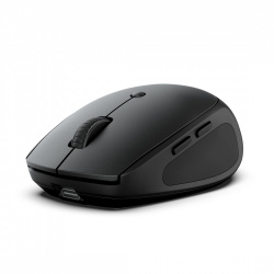 Mouse JLab Go Charge, Inalámbrico, USB, 1600DPI, Negro 