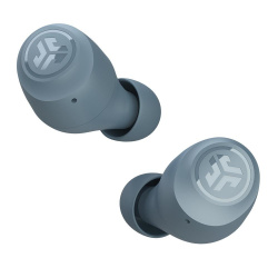 JLAB Audífonos Intrauriculares con Micrófono Go Air Pop, Inalámbrico, Bluetooth, Gris 