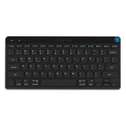 Teclado JLAB GO Keyboard, Inalámbrico, Bluetooth, USB, Negro (Inglés) 