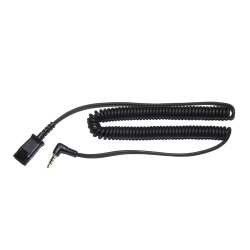 JPL Cable Adaptador 3.5mm, Negro - para Apple 
