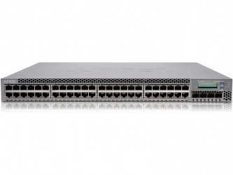 Switch Juniper Ethernet EX3300, 48 Puertos 10/100/1000Mbps + 4 Puertos SFP+, 176 Gbit/s, 16000 Entradas - Administrable 