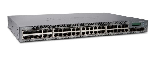 Switch Juniper Gigabit Ethernet EX3300, 48 Puertos 10/100/1000 + 4 Puertos SFP+, 16000 Entradas - Administrable 