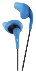 JVC Audífonos Intrauriculares HA-EN10, Alámbrico, 1 Metro, 3.5mm, Azul 
