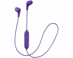JVC Audífonos Intrauriculares HA-FX9BT, Inalámbrico, Bluetooth, Violeta 