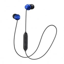 JVC Audífonos Intrauriculares con Micrófono HA-FY8BT, Inalámbrico, Bluetooth, Azul 