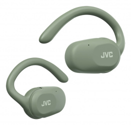 JVC Audífonos Intrauriculares con Micrófono HANP40TG, Inalámbrico, Bluetooth, USB-C, Verde 