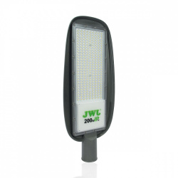 JWJ Lámpara LED con Fotocelda para Techo JALP02-200X, Exteriores, 200W, 10.000 Lúmenes, Negro 